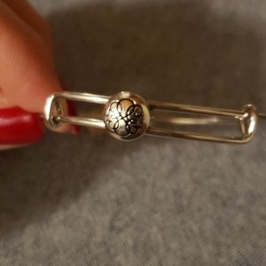 Alex and Ani Path of Life slider charm bracelet